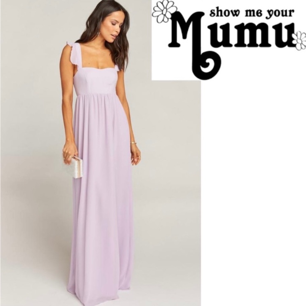 NWOT Show Me Your Mumu June Maxi Dress M Violet